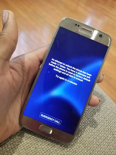 galaxy s7 locked 