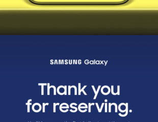 galaxy note 9 reservation