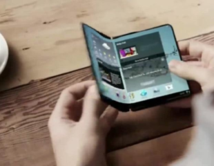 Samsung foldable display