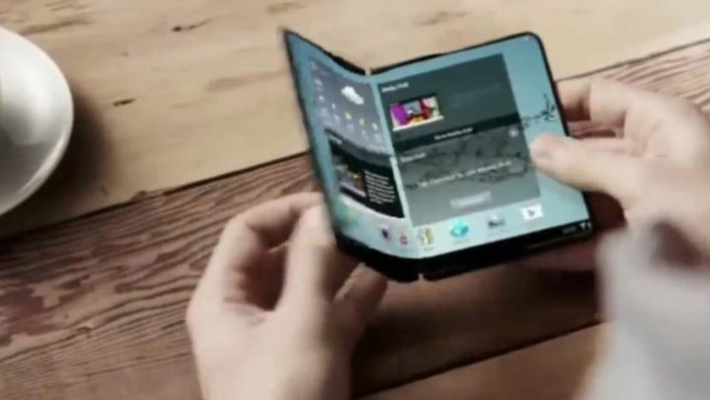 Samsung foldable display