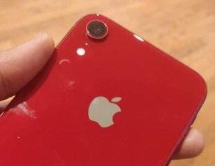 iPhone XR in red