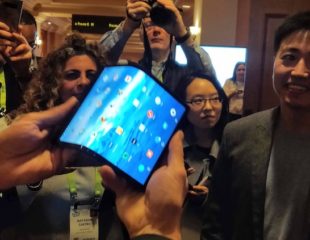 Royole FlexPai foldable phone and Royole CEO Bill Liu