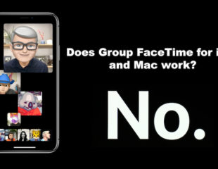 Group FaceTime bug