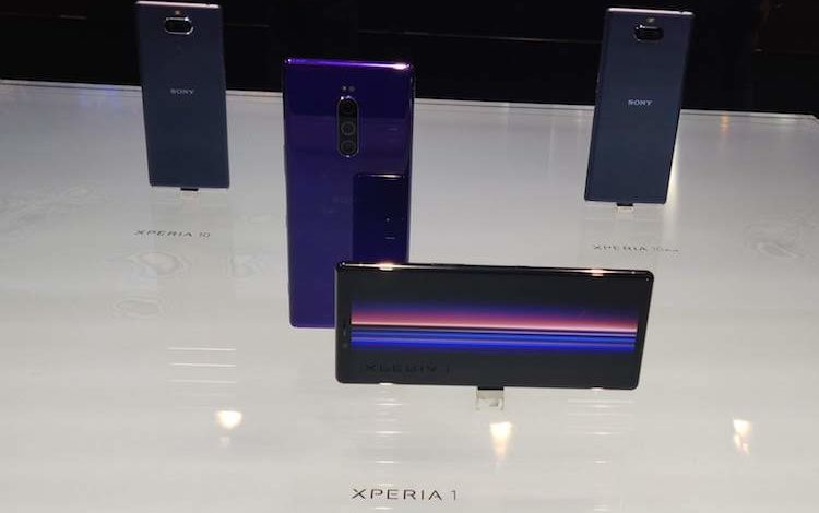 Sony Xperia devices at MWC 2019