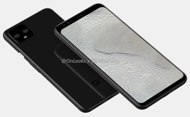 Google Pixel 4 XL render