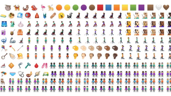 Android Q emojis