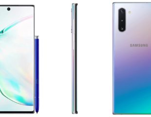 Samsung Galaxy Note 10 render by Ishan Agarwal