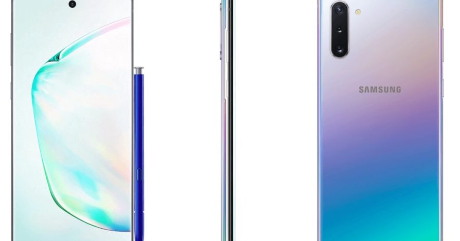 Samsung Galaxy Note 10 render by Ishan Agarwal