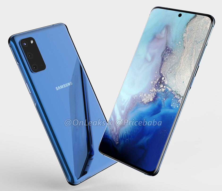 Samsung Galaxy S11e render leak by Pricebaba/Onleaks