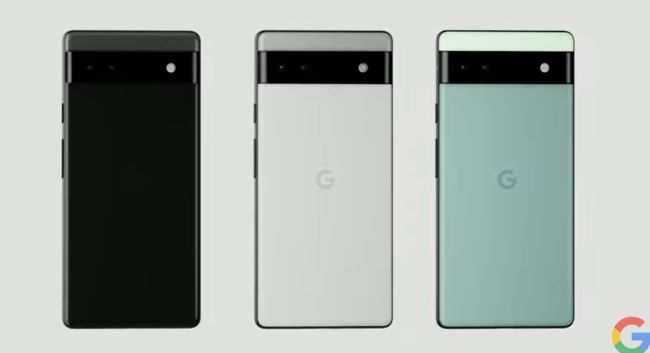 The Pixel 6a will come in three color options.